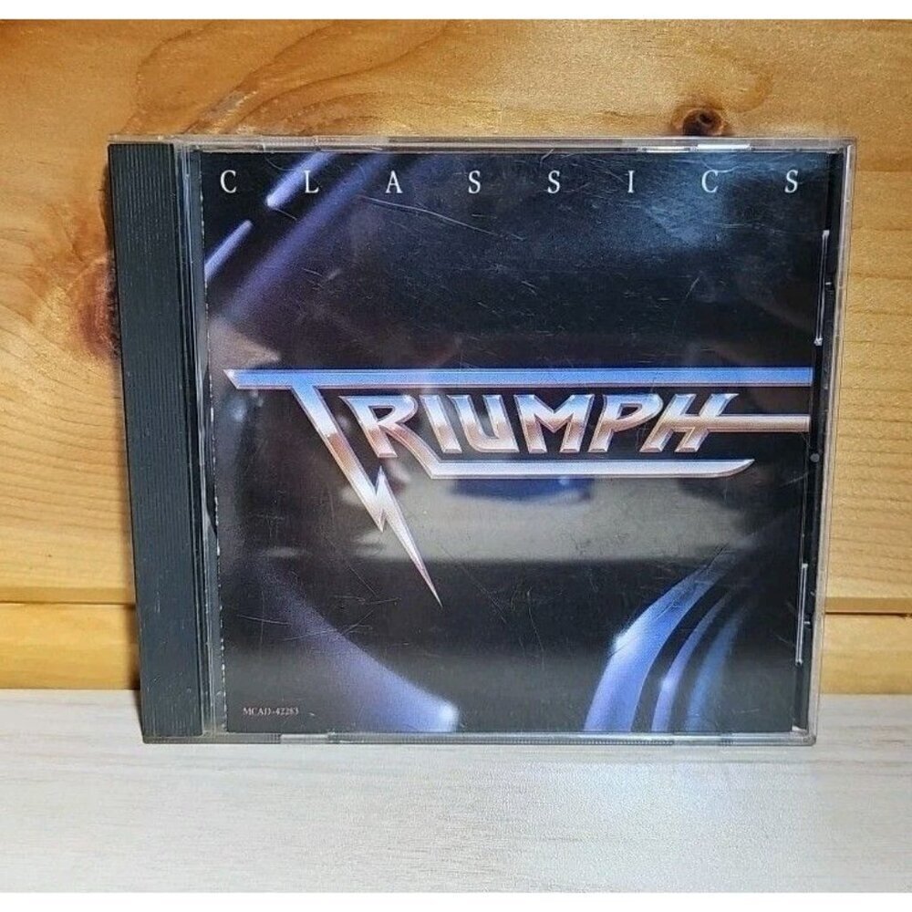 Triumph - Classics (CD, 1989, MCA Records) Gil Moore Rik Emmett Mike Emmett